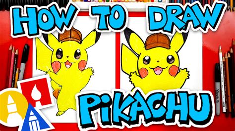 directed drawing for kids pikachu|How To Draw Pokemon Detective Pikachu .